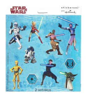 Star Wars Hallmark Stickers (2 sheet)