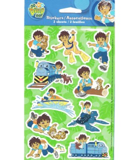 Go Diego Go! Stickers (2 Sheets)