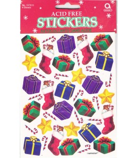 Christmas Gift Stickers (4 sheets)