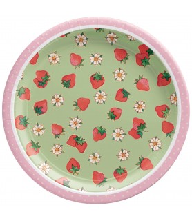 Strawberry Shortcake 'Retro' Small Paper Plates (8ct)