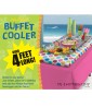 Summer 'Dots' Inflatable Buffet Cooler (1ct)