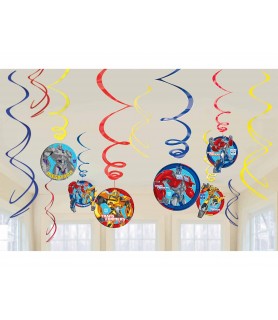 Transformers Prime Hanging Swirl Decorations (12pc)