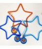 DC Super Hero Girls Star-Shaped Charm Bracelets / Favors (6ct)