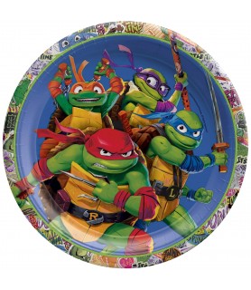 Teenage Mutant Ninja Turtles 'Mutant Mayhem' Large Paper Plates (8ct)
