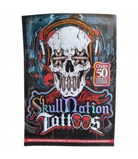 Skull Nation 'Skulls' Temporary Tattoos (50ct)