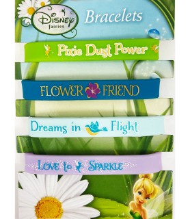 Tinker Bell and the Disney Fairies Rubber Bracelets / Favors (4ct)