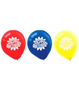Transformers  'Gears' Latex Balloons (6ct)