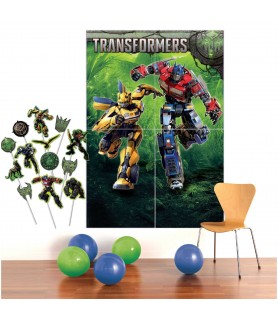 Transformers 'Rise of The Beast' Scene Setter With Props (1 kit)