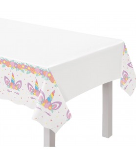 Unicorn Party Plastic Tablecover (1ct)