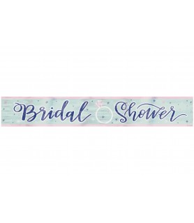 Mint Bridal Shower Foil Banner (1ct)
