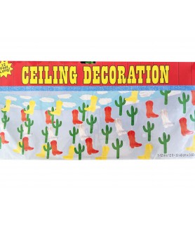 Western Ceiling Hanging Decorations (1pc)