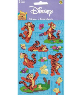 Winnie the Pooh 'Tigger Fun' Stickers (2 sheets)