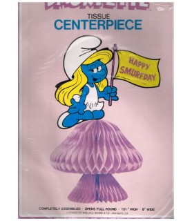 Smurfs Vintage 1982 'Smurfette' Honeycomb Centerpiece (1ct)