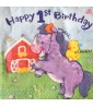 1st Birthday 'Little Farm Animals' Small Napkins (16ct)