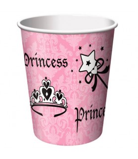 1st Birthday 'Royal Princess' 9oz Paper Cups (8ct)