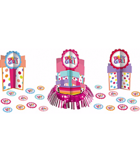 Happy Birthday 'Birthday Girl' Table Decorating Kit (23pc)