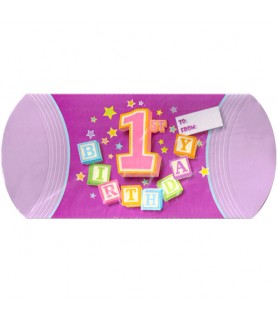 1st Birthday Blocks Girl Pop-Up Treat Boxes (8ct)