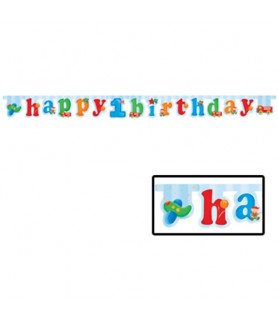 1st Birthday 'Fun at One' Jointed Banner (1ct)