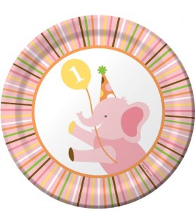 1st Birthday 'Sweet at One' Small Paper Plates (8ct)