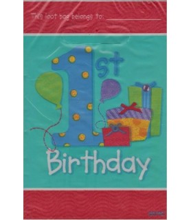 1st Birthday Party Favor Bags (8ct)