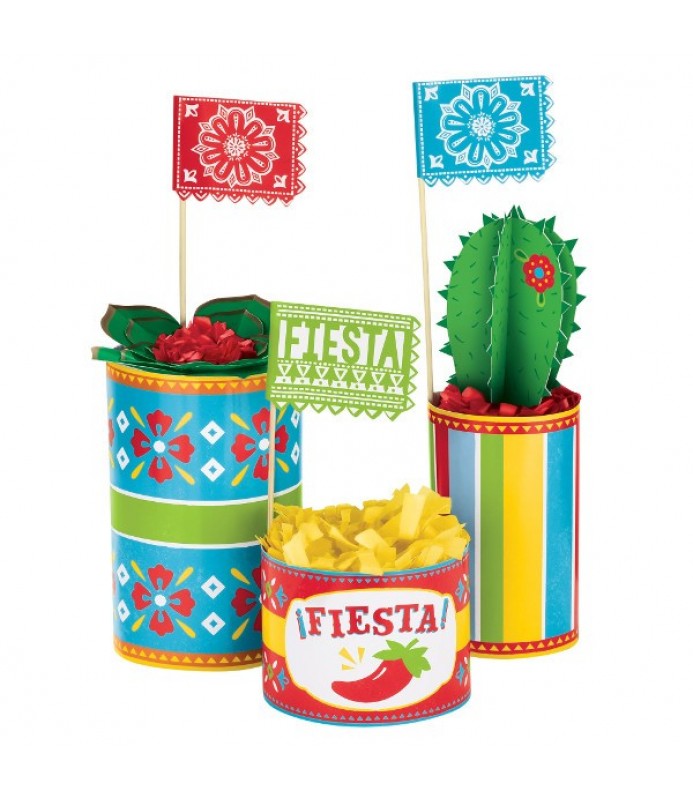 Fiesta Centerpiece Table Decorating Kit (3ct)