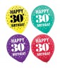 Over the Hill 'Here's to 30' Latex Balloons (15ct)