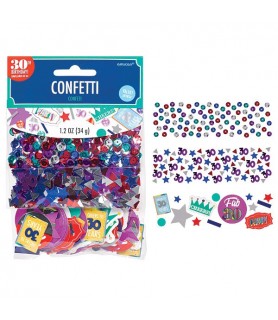 Over the Hill 'Here's to 30' Confetti Value Pack (1.2oz)
