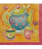 Happy Birthday 'Tea For You' Lunch Napkins (16ct)