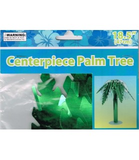 Hawaiian Luau Foil Palm Tree Centerpiece (1ct)