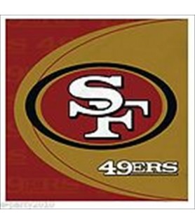 NFL San Francisco 49ers Lunch Napkins (16ct)