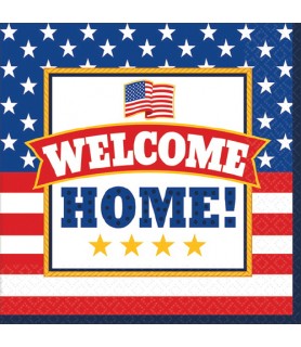 Welcome Home 'American Pride' Lunch Napkins (36ct)