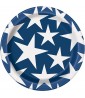 4th of July 'Stars and Stripes' Small Paper Plates (8ct)