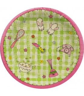 Sleepover Party Small Paper Plates (8ct)