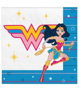 Young DC Wonder Woman Lunch Napkins (16ct)