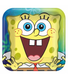 SpongeBob SquarePants 'Friends' Small Paper Plates (8ct)