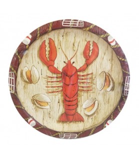 Summer 'Catch of the Day' Small Paper Plates (8ct)