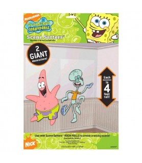 Spongebob Squarepants Scene Setters - Squidward and Patrick Add-Ons (2pc)