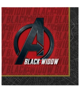 Black Widow Marvel Avengers Luncheon Napkins (16ct)