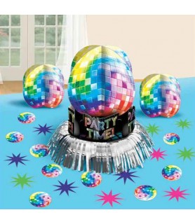 Disco 'Party Time' Table Decorating Kit (23pc)