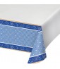 Western 'Blue Bandana Cowboy' Plastic Tablecover (1ct)