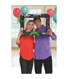 Happy Birthday 'Selfie Photo Booth' Inflatable Frame (1ct)