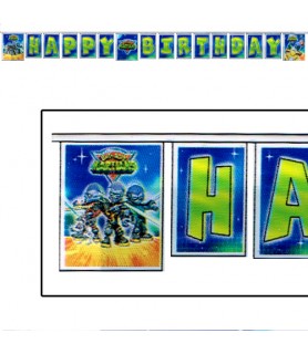 Butt-Ugly Martians Vintage 2001 Happy Birthday Banner (1ct)