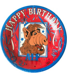 Alf Vintage 1988 Small Paper Plates (8ct)