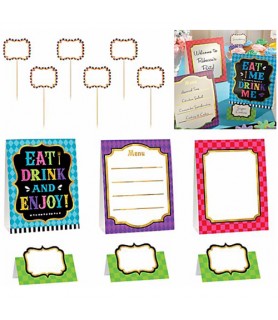 Mad Tea Party Buffet Decorating Kit (12pc)