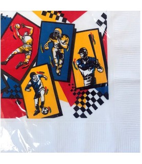 All Sports Vintage Lunch Napkins (16ct)