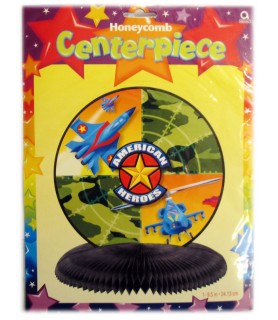 American Heroes Honeycomb Centerpiece (1ct)