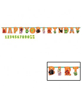 Angry Birds 2 Jumbo Letter Banner Kit (1ct)