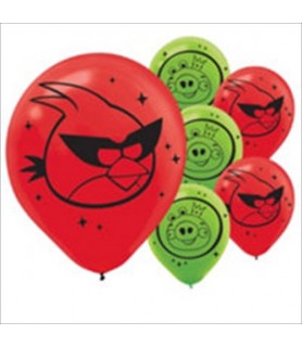 Angry Birds 'Space' Latex Balloons (6ct)