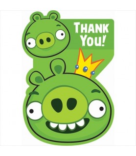 Angry Birds Thank You Note Set w/ Envelopes (8ct)