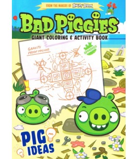 Angry Birds 'Pig Ideas' Giant Coloring and Activity Book (1ct)